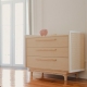 Straw Chest of Drawers