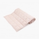 LINEN QUILTED BEDCOVER | Powder Pink