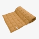 LINEN QUILTED BEDCOVER | Caramel