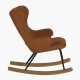 Adult rocking chair DE LUXE | Colors