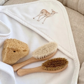 Hooded Towel Fawn | Colores