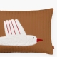 Bird Quilted Cushion