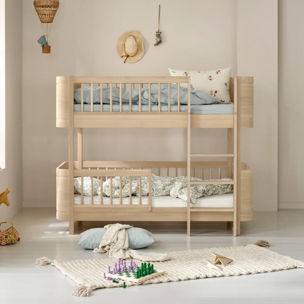 Wood Mini+ Low Bunk Bed