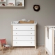 Cómoda Wood Blanca | Oliver Furniture