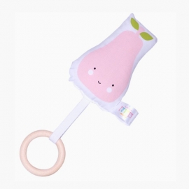 Pear Rattle | Pink