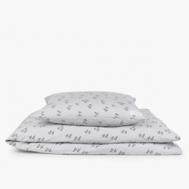 Bed Linen Junior - Paperplane dumbo grey