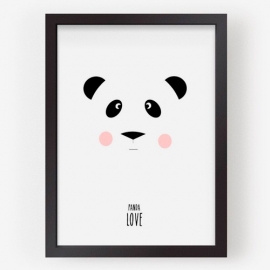 Love Panda Poster