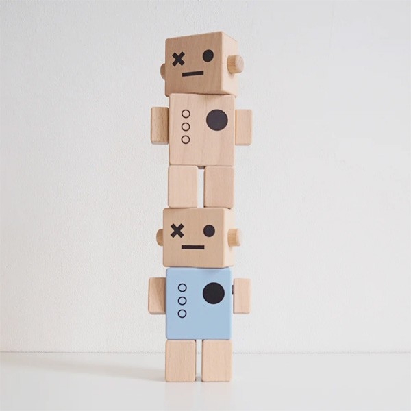 Robot de madera | Colores