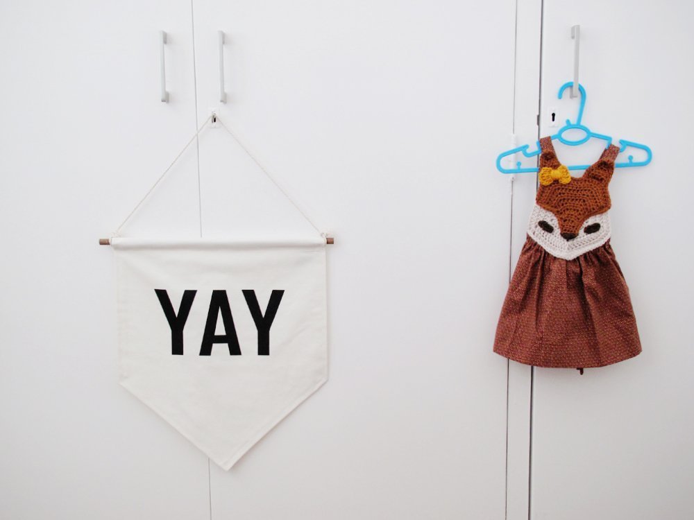 knit-deer-jumper-yay-affirmation-banner-nursery
